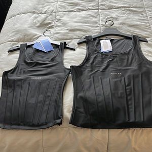 Mugler Corset Tank Top